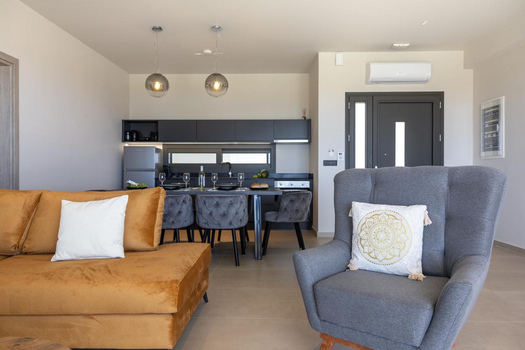 Villa Gem Luxury Sea View Karavádhos