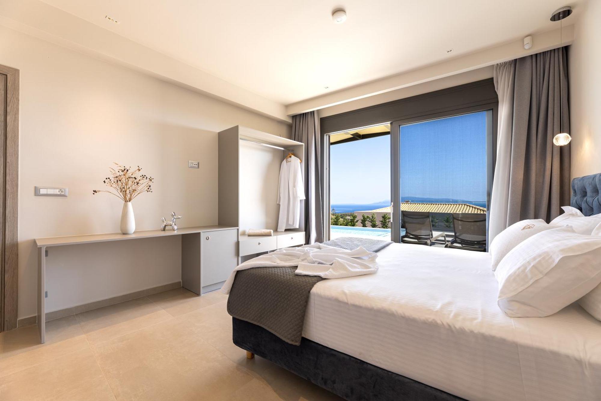 Villa Gem Luxury Sea View Karavádhos